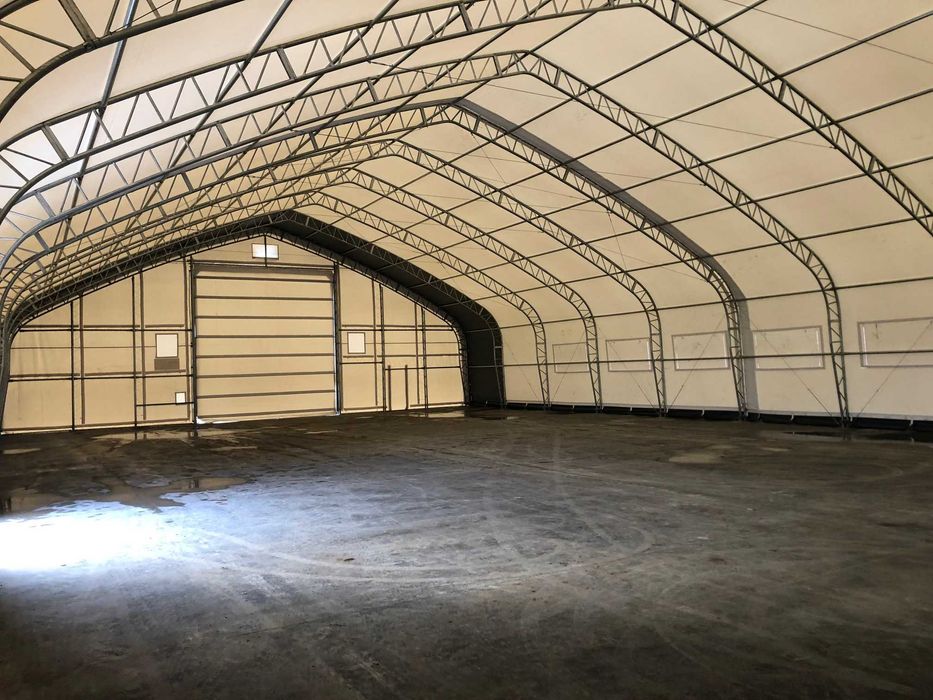 Cort indsutrial cu prelata PVC,Ignifug