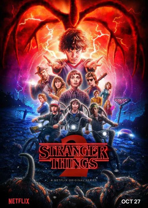 Постер Очень странные дела ОСД, Stranger Things