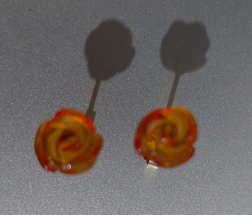 Серьги  гвоздики