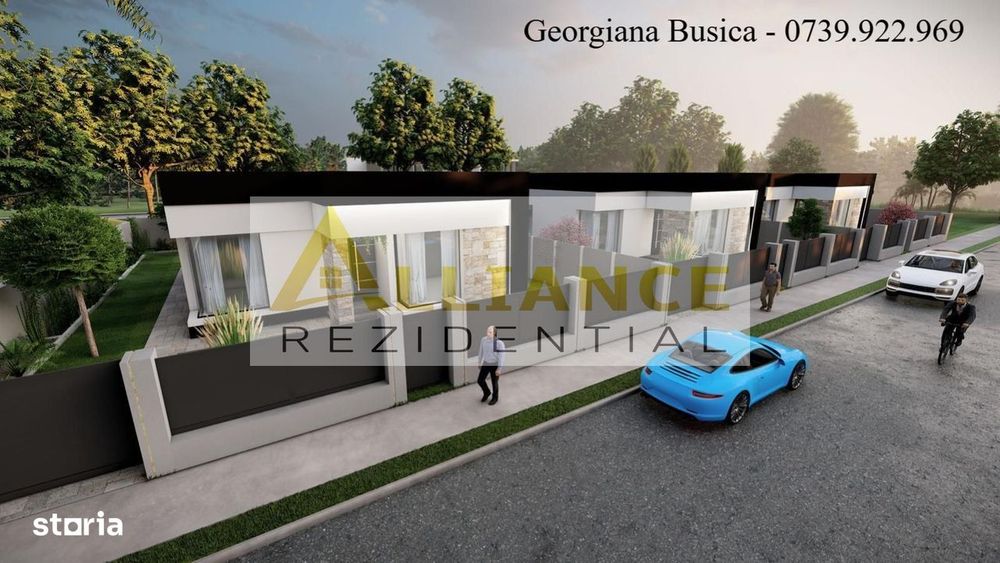Casa individuala ||4 camere 2 bai || teren 371 mp
