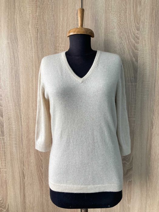 Valerie Stevens Petites 100% Cashmere кашмирен пуловер кашмир M