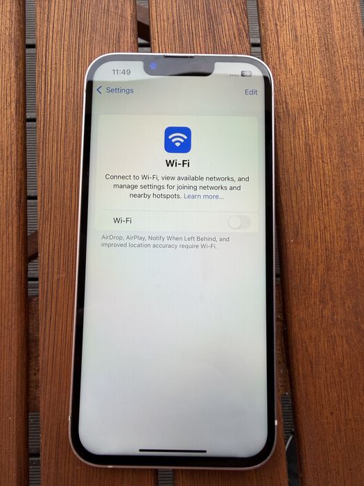 iPhone 13 128GB Pink - Проблем с WiFi