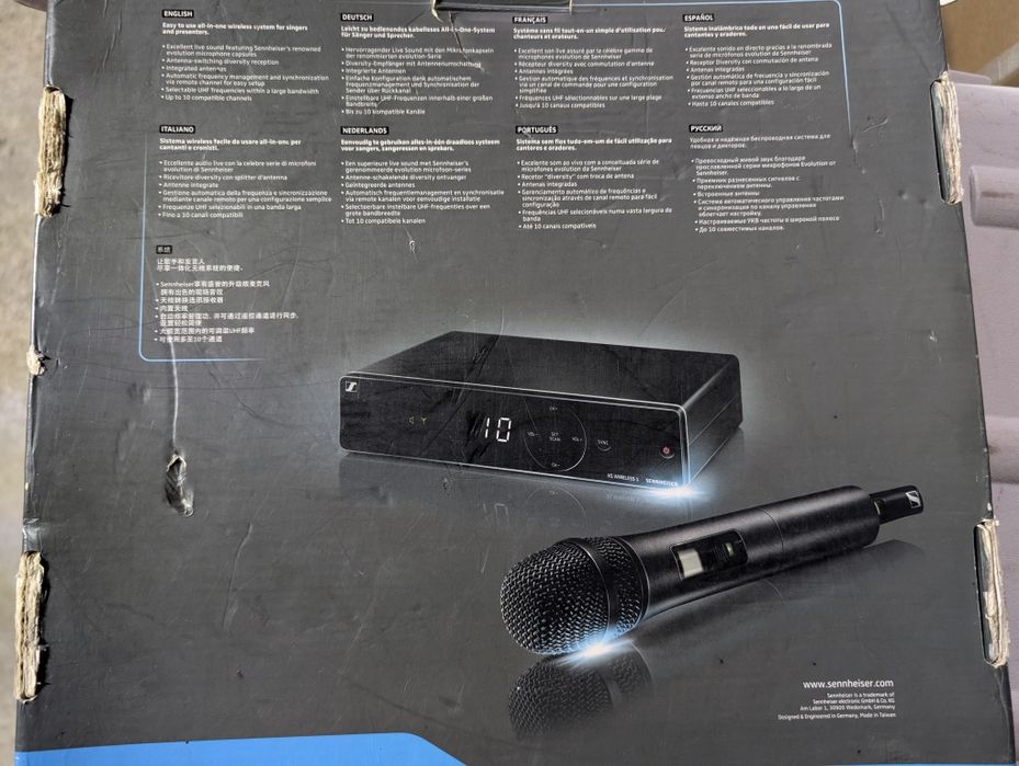 Microfon Senheiser XSW 1-825 Dynamic Cardioid