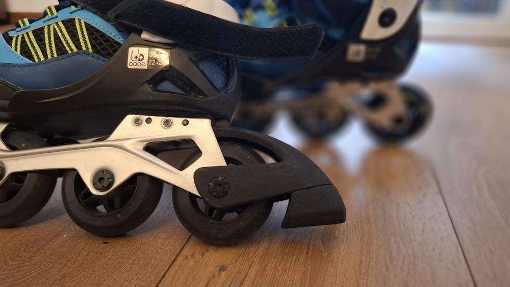 Oxelo Ролери 35-38 + накитници,наколенки и налакътници