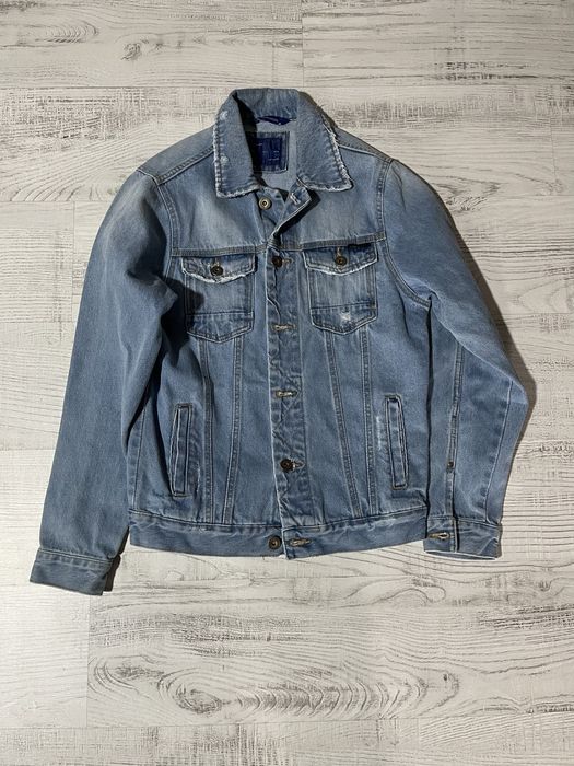 Geacă din denim Zara mărimea S