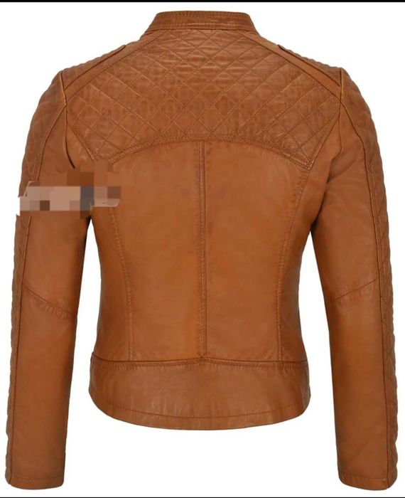 Дамско яке естествена кожа  размер S