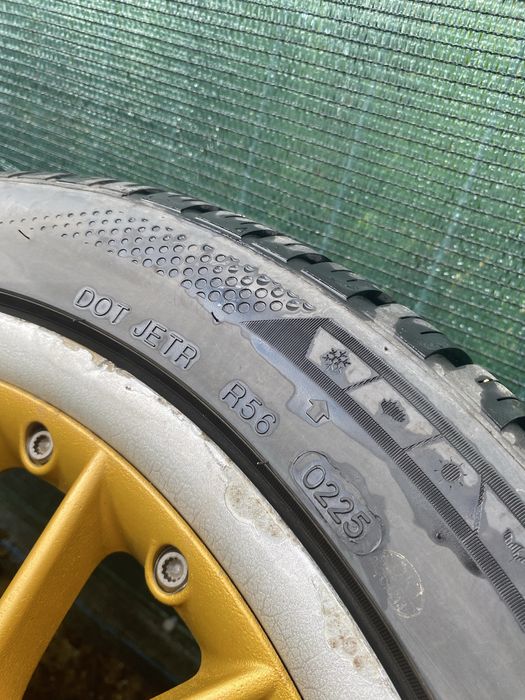 Jante originale Speedline Audi R18 + anvelope Minerva M+S 2025