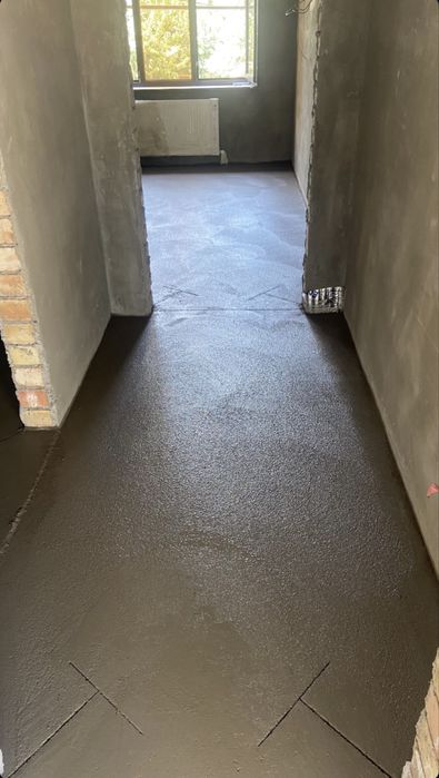 Полусухая стяжка пола