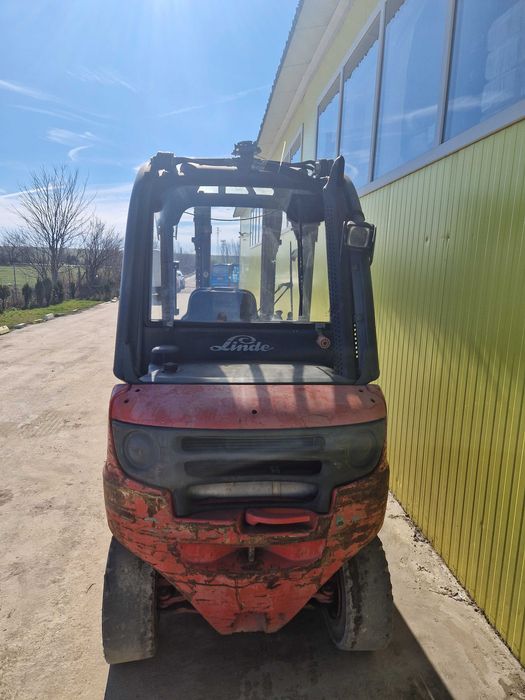 Мотокар Linde H20D – 2 тона – Side Shift – Контейнерна мачта