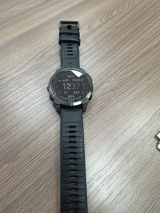 Продам Часы Garmin fenix 7 Pro solar в отличном состояний