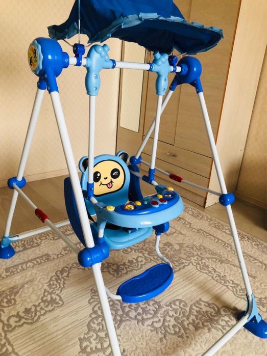 Детская качеля почти новый