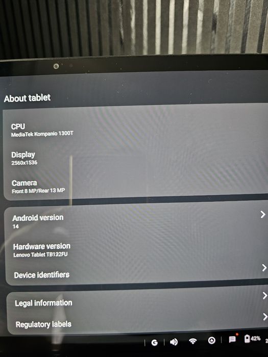 КАТО НОВ - Таблет Lenovo Tab P11 Pro Gen 2 (8GB RAM / 256GB) OLED 120Hz | JBL + Оригинална Клавиатура и Стилус!