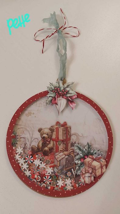 Коледни шейкър картички и картички за декорация, ръчно изработени