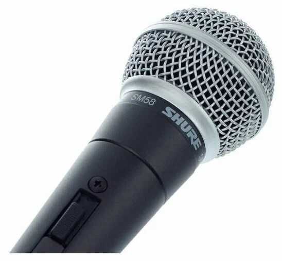 SHURE SM58 динамический кардиоидный вокальный микрофон с выключателем