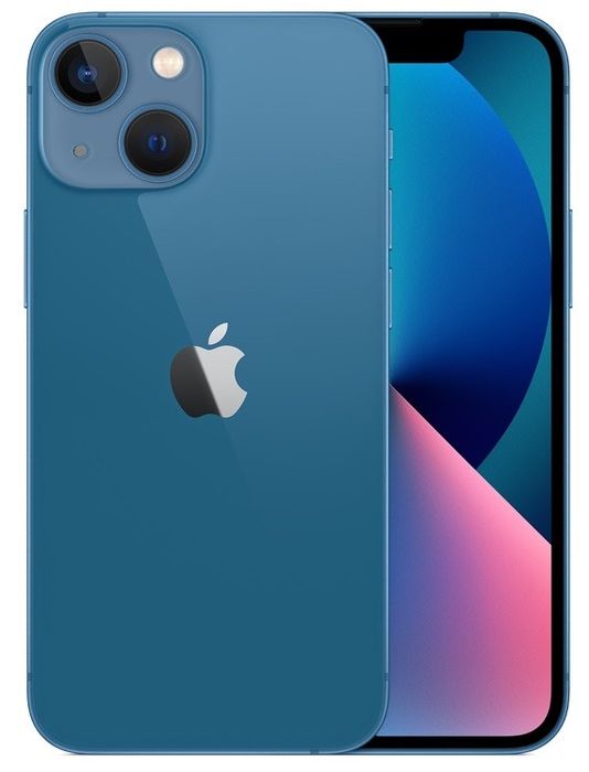 Телефон Iphone 13 син