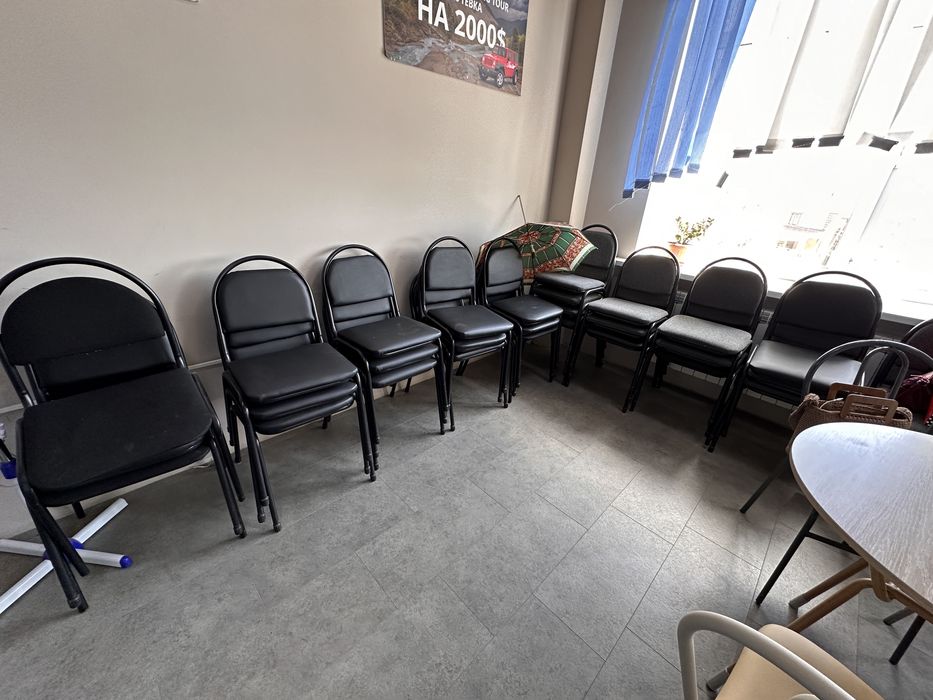 Стулья железные