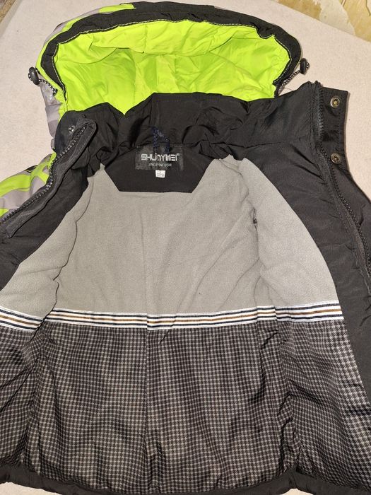 Зимняя детская куртка со штанами