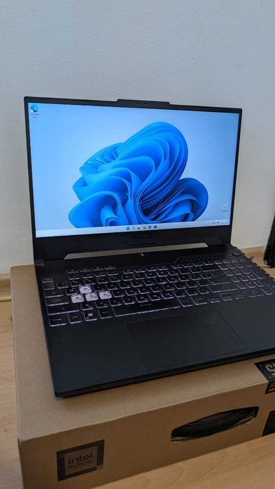 Геймърски лаптоп ASUS TUF F15 i7-12700H 1TB RTX 3050 32(2x16)gb 144hz