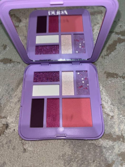 Косметика  пупа тени