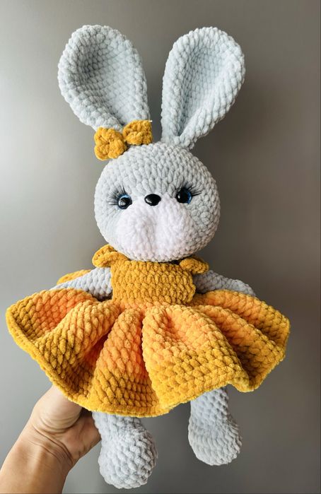 Ръчно плетени зайчета