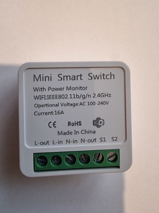 Smart Switch Wi-Fi, Releu inteligent
Releu inteligent,