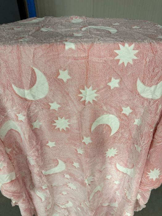 Светещо в тъмното одеяло Magic Blanket + Подарък Голям комплект конструктор с 165 части Плъзгащ блок