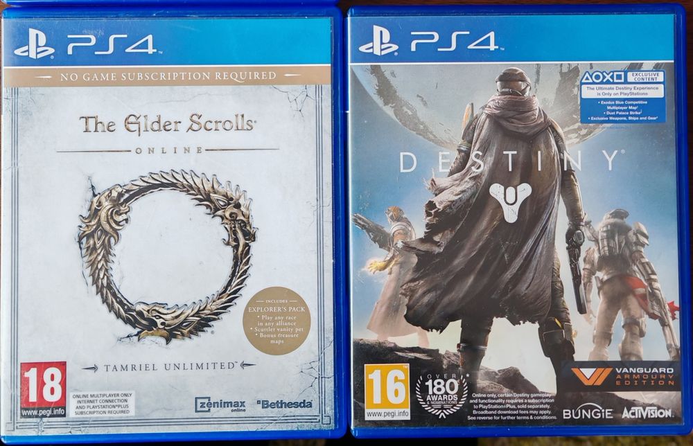 The Elder Scrolls, Destiny Ps4