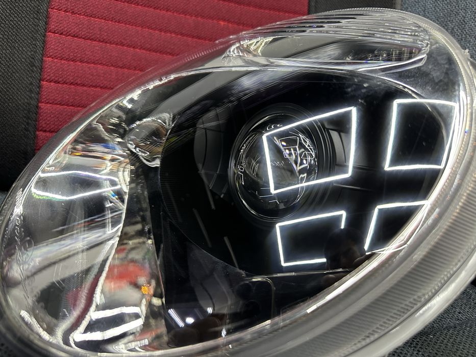 Matiz fara lupali bi led