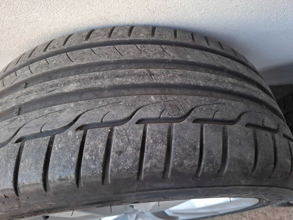 Лети джанти 17 5х112 с гуми Dunlop 225 45 17 dot0524