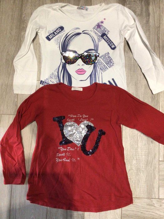 Детски блузки с дълъг ръкав