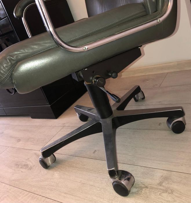 Mid century leather scaun birou desk