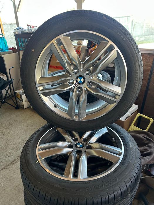 Titlu:Roti originale BMW M Sport R18 X1 F48 / X2 F39 + Bridgestone Run