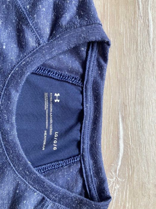 Under Armour Breeze Run Heat Gear Fitted потник тениска бъз ръкави L