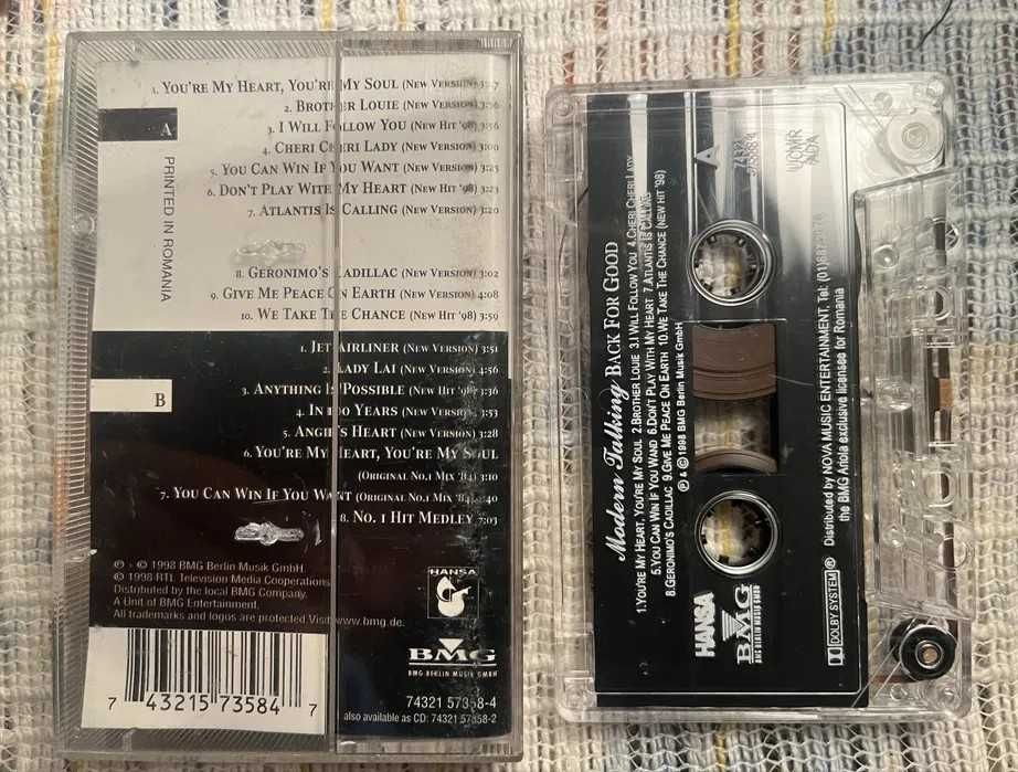 Modern Talking - Back For Good, (Casetă Audio)