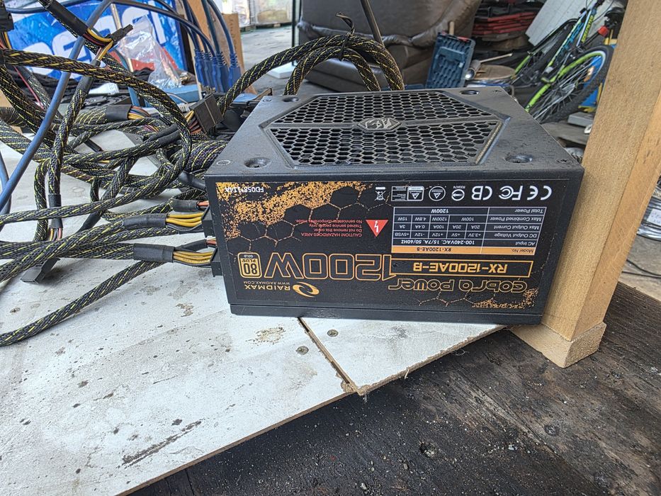 Mining rig rx470 Sapphire 4gb