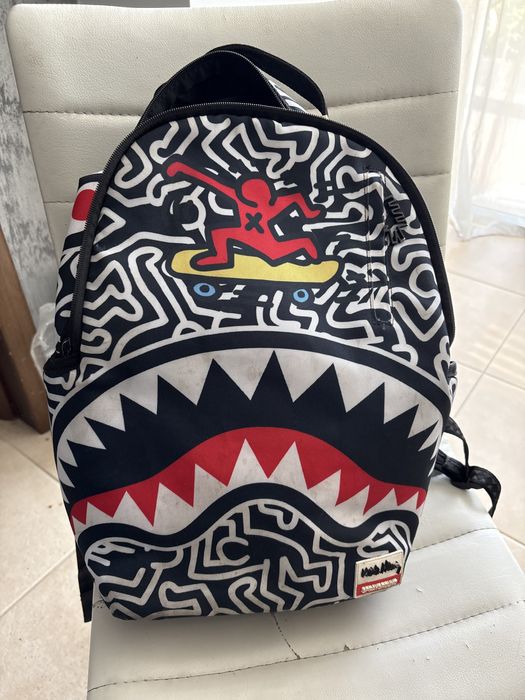 Ghiozdan sprayground x keith harring