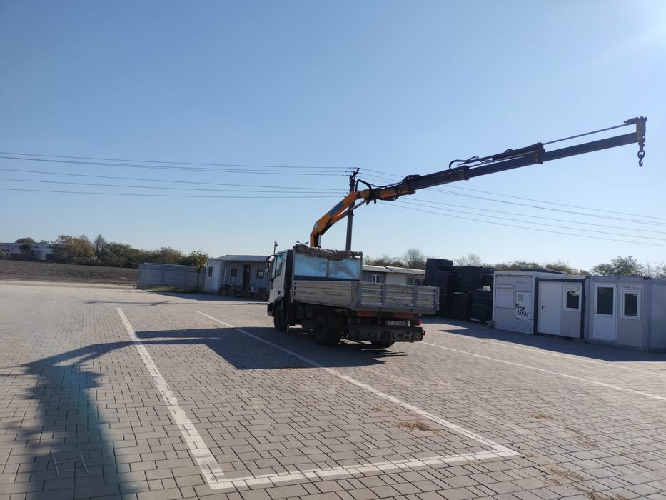 **Iveco Eurocargo basculabil cu macara**
