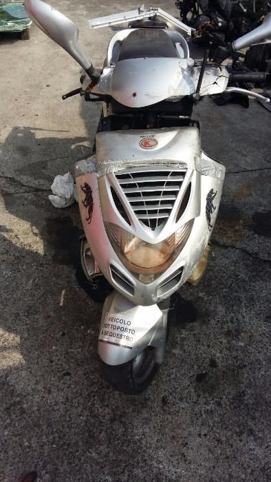 Кymco Bet and Win-250-На части