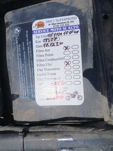 Moto BMW F650 GS Dakar , 2 spark , 19.000 Km , plus echipament complet la pachet - totul sau nimic.