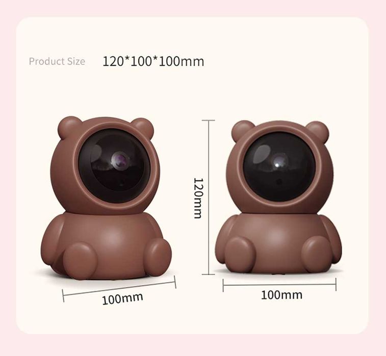 Камера Бебефон , нощно виждане и алармиране,аудио,5мп ,движение