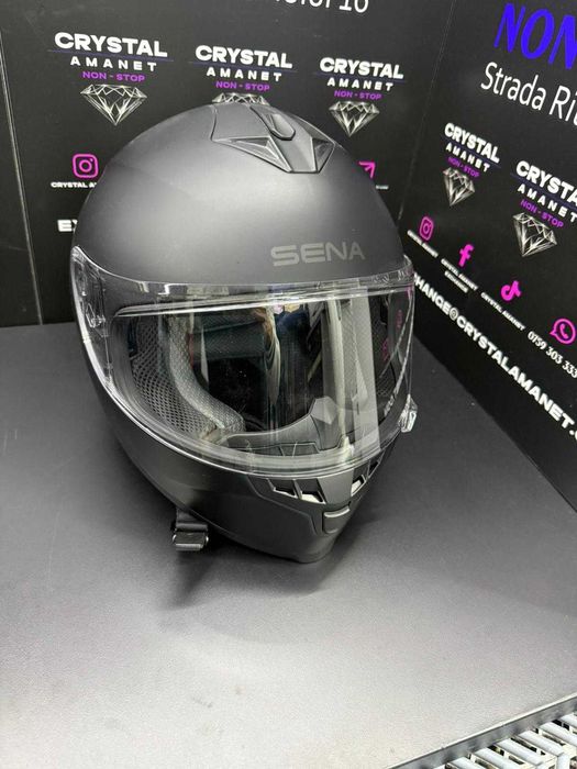 Casca Sena Outride Negru mat + Intercom Sena Size L