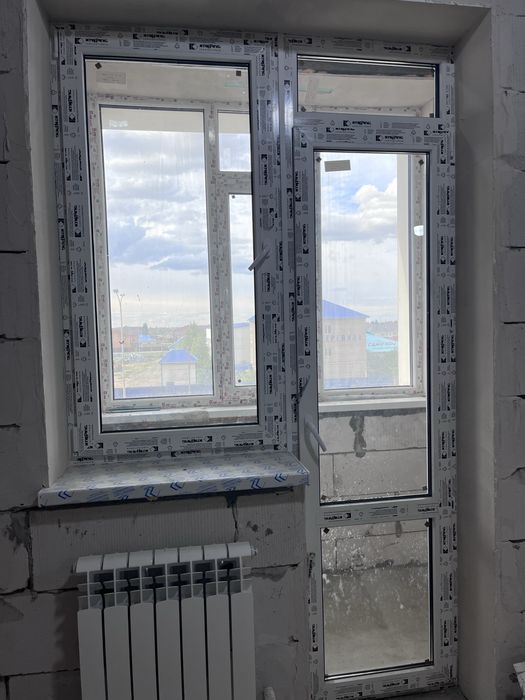 Пластиковые окна и дверь