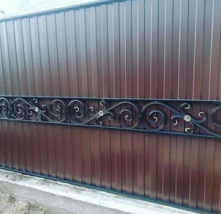 Ворота заборы калитки ограждение: 350 000 тг. - Прочие товары для ...