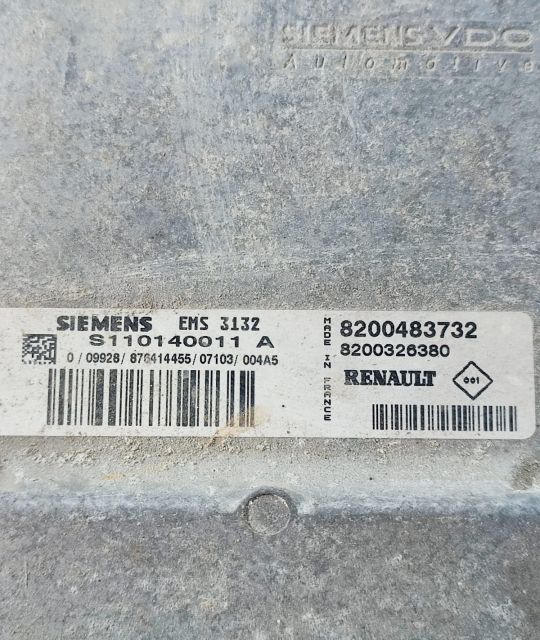 Calculator motor ecu 1.4 mpi s110140011a Dacia Logan 1 (facelift)  [din 2007 pana  2012] seria