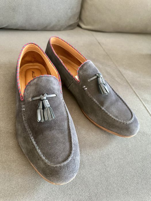 Mocasini Aldo piele intoarsa