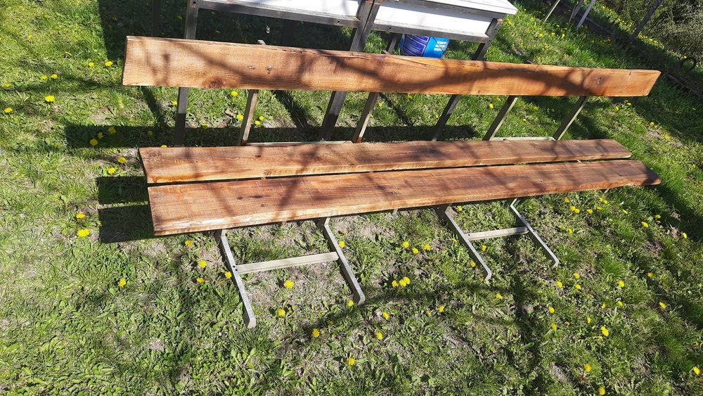 Mobilier gradina mese și scaune schelet metalic  rezistente