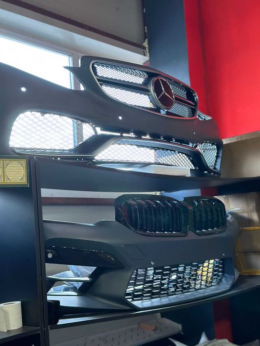 Бампер передний W212 E63AMG (13-16’).