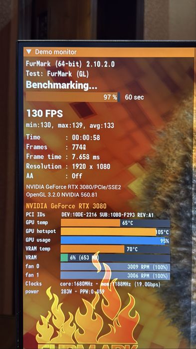 Игровой ПК i7 / RTX 3080 / 16GB / SSD + HDD