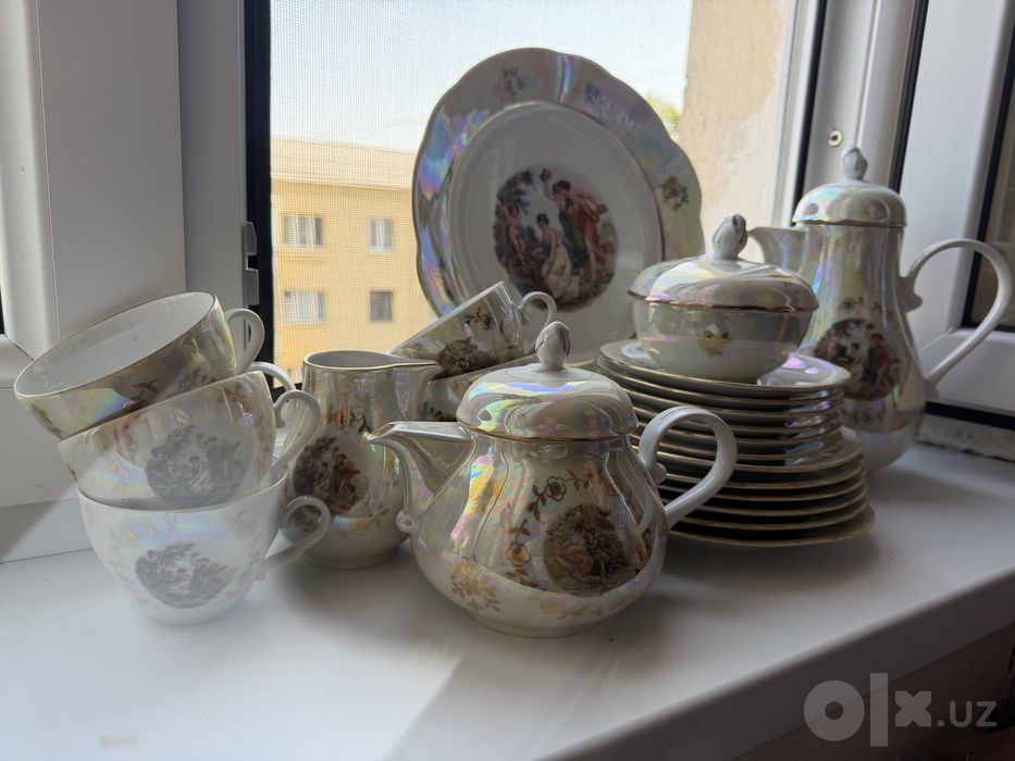 Немецкий чайно-кофейный сервиз « Мадонна »