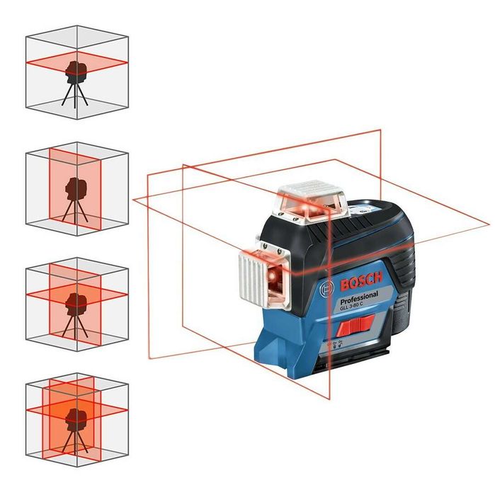 Лазерный уровень BOSCH GLL 3-80 C